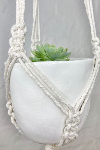 Open image in slideshow, Macramé Plant Hanger • Event